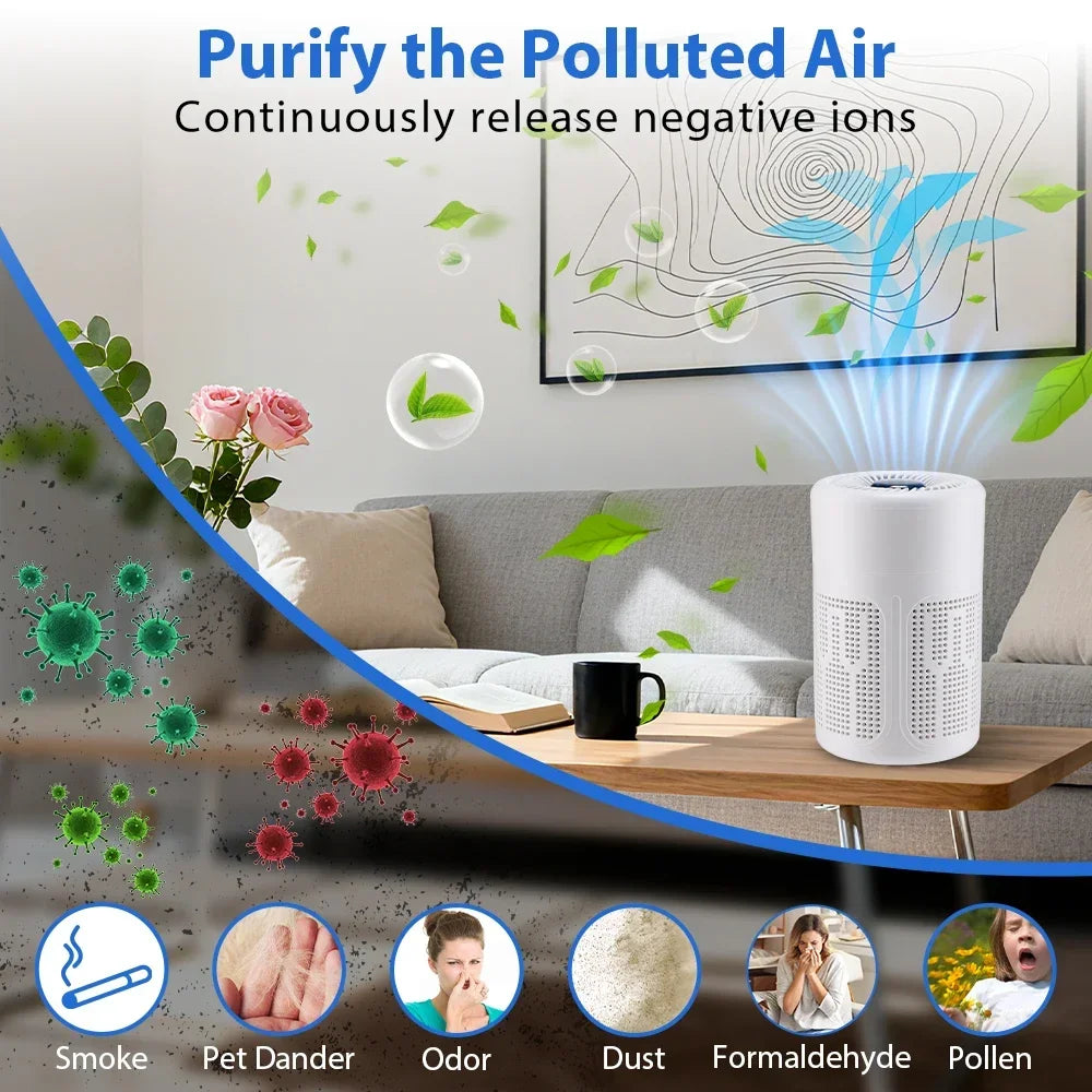 Solara AirNova™ Portable HEPA Air Purifier